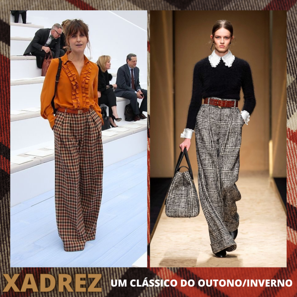 Nova Jaqueta Feminina Xadrez - Moda Inverno