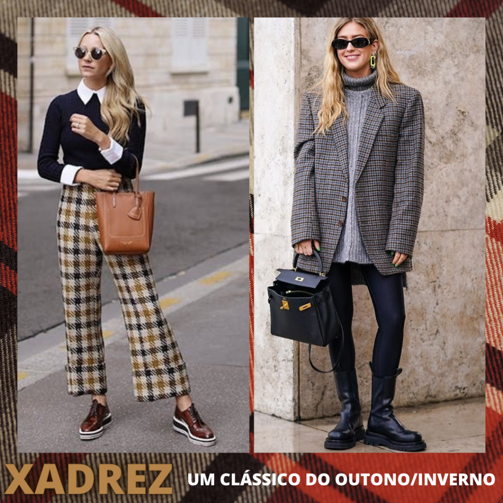 Look Xadrez: A estampa que nunca sai de moda