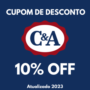 CUPOM DE DESCONTO C&A